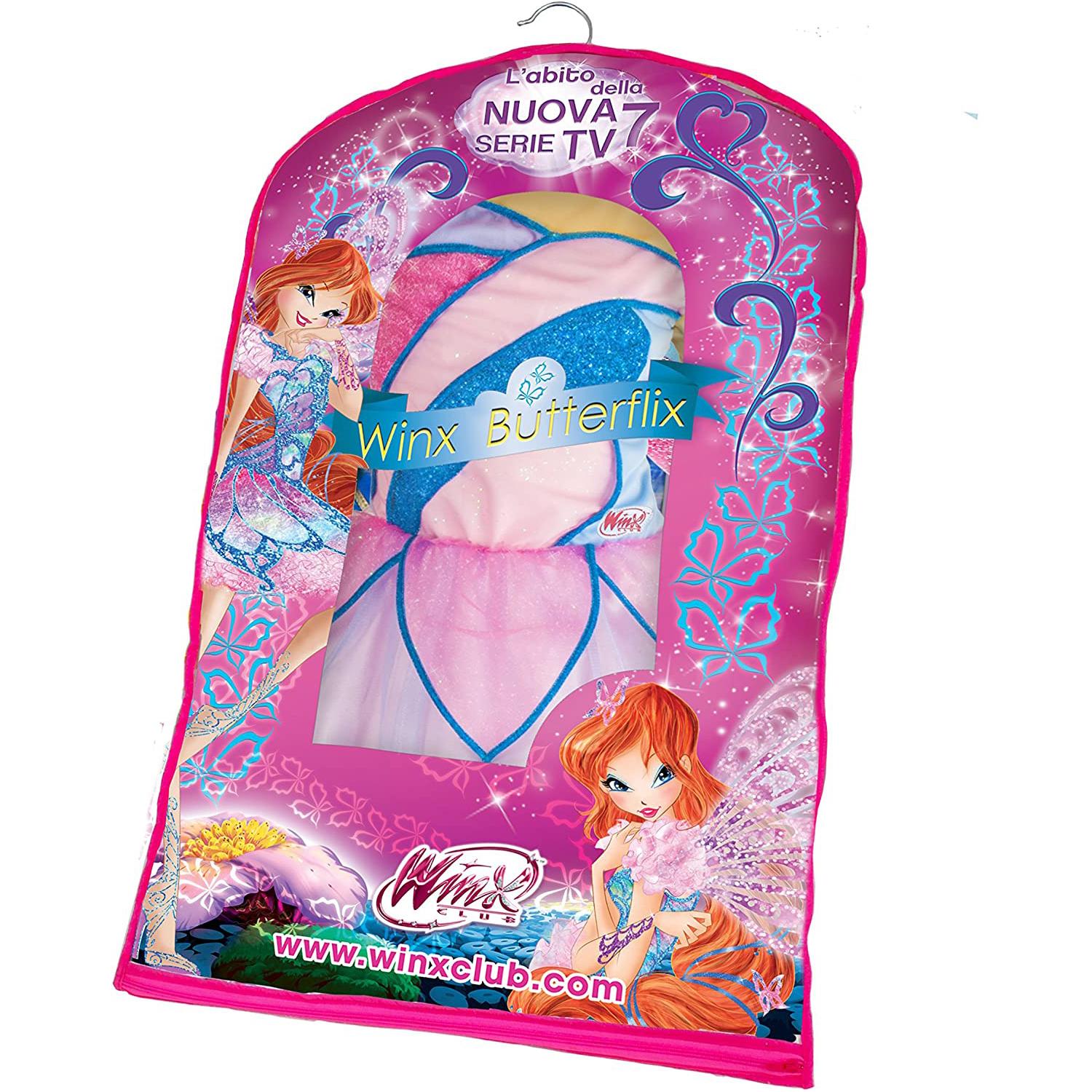 Costume Carnevale Bloom Butterflix Trasformazione Winx Club Bambina