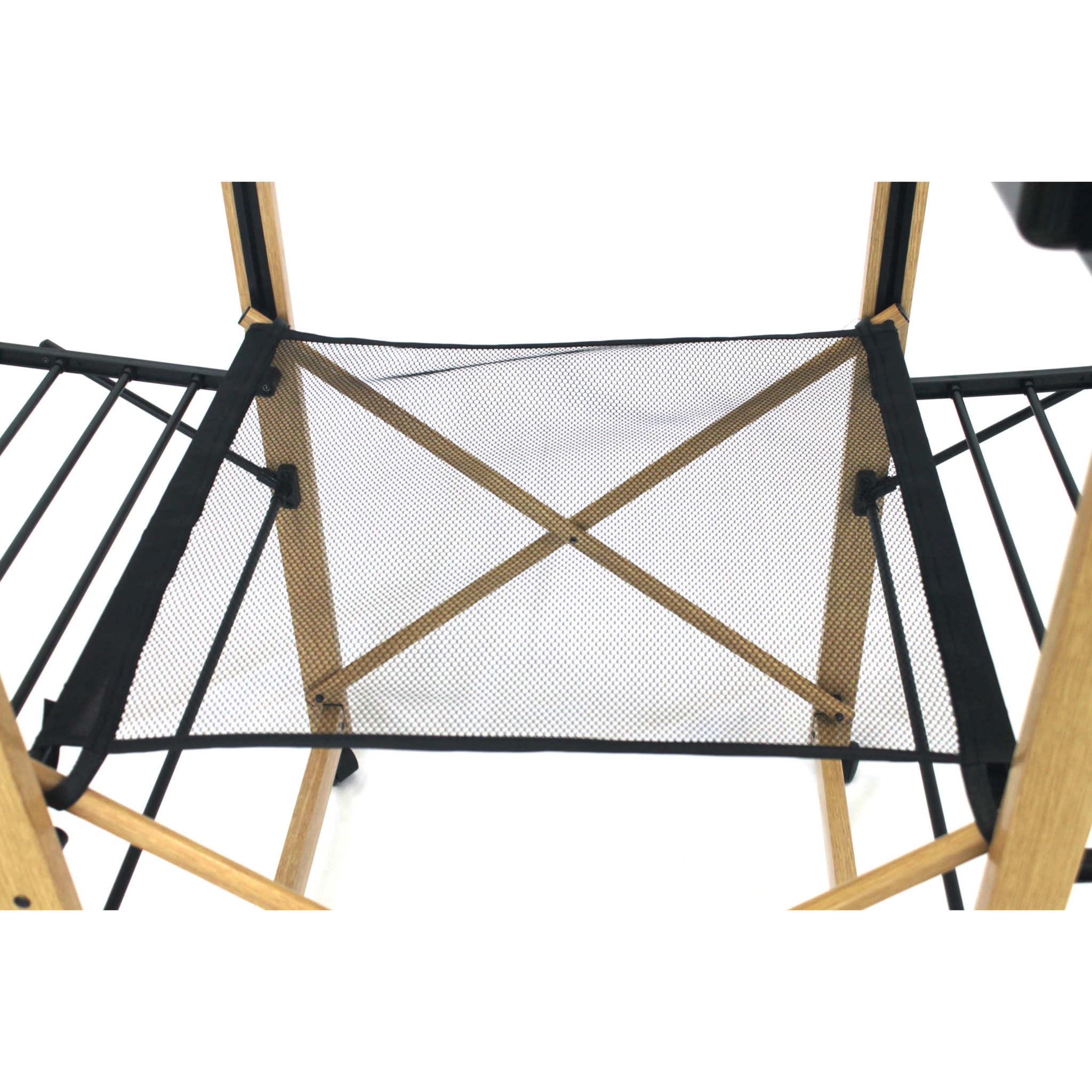 Séchoir à linge avec roulettes USHUAIA noir 28M