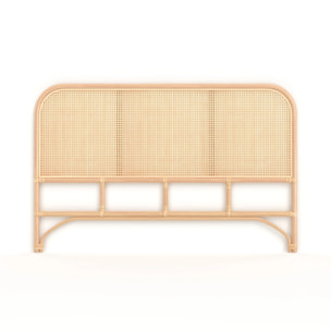 Tête de lit en rotin et cannage 140 cm - Naïra