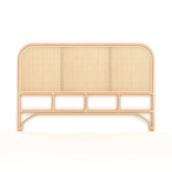 Tête de lit en rotin et cannage 140 cm - Naïra