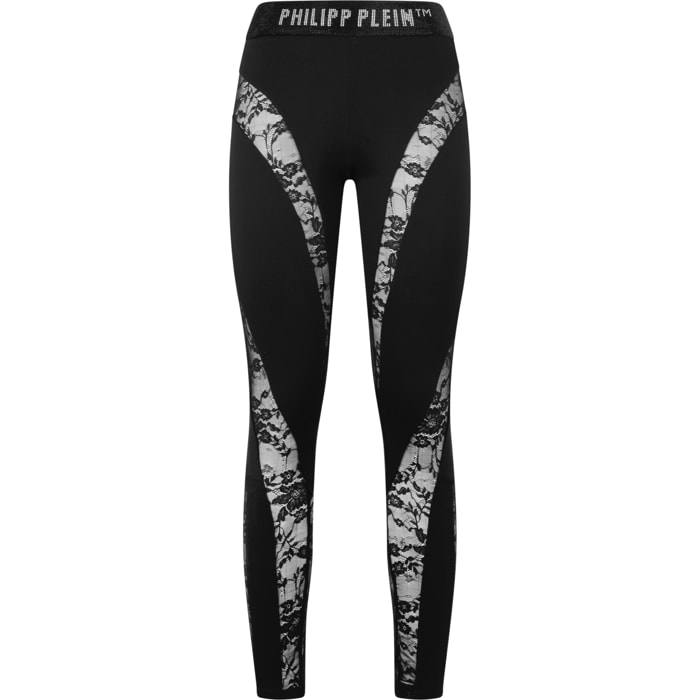 PHILIPP PLEIN Multicutting Leggings Lace