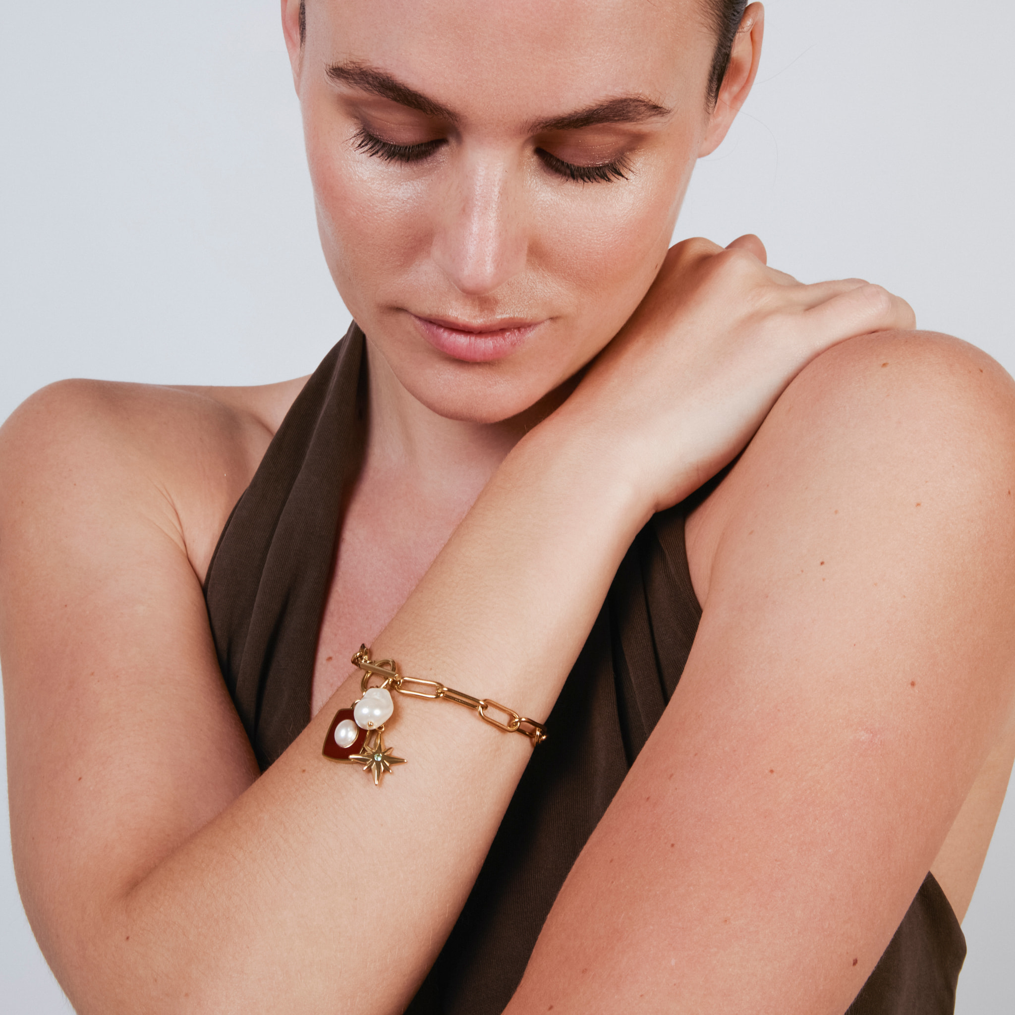 Pulsera Irath acabado oro amarillo 18k