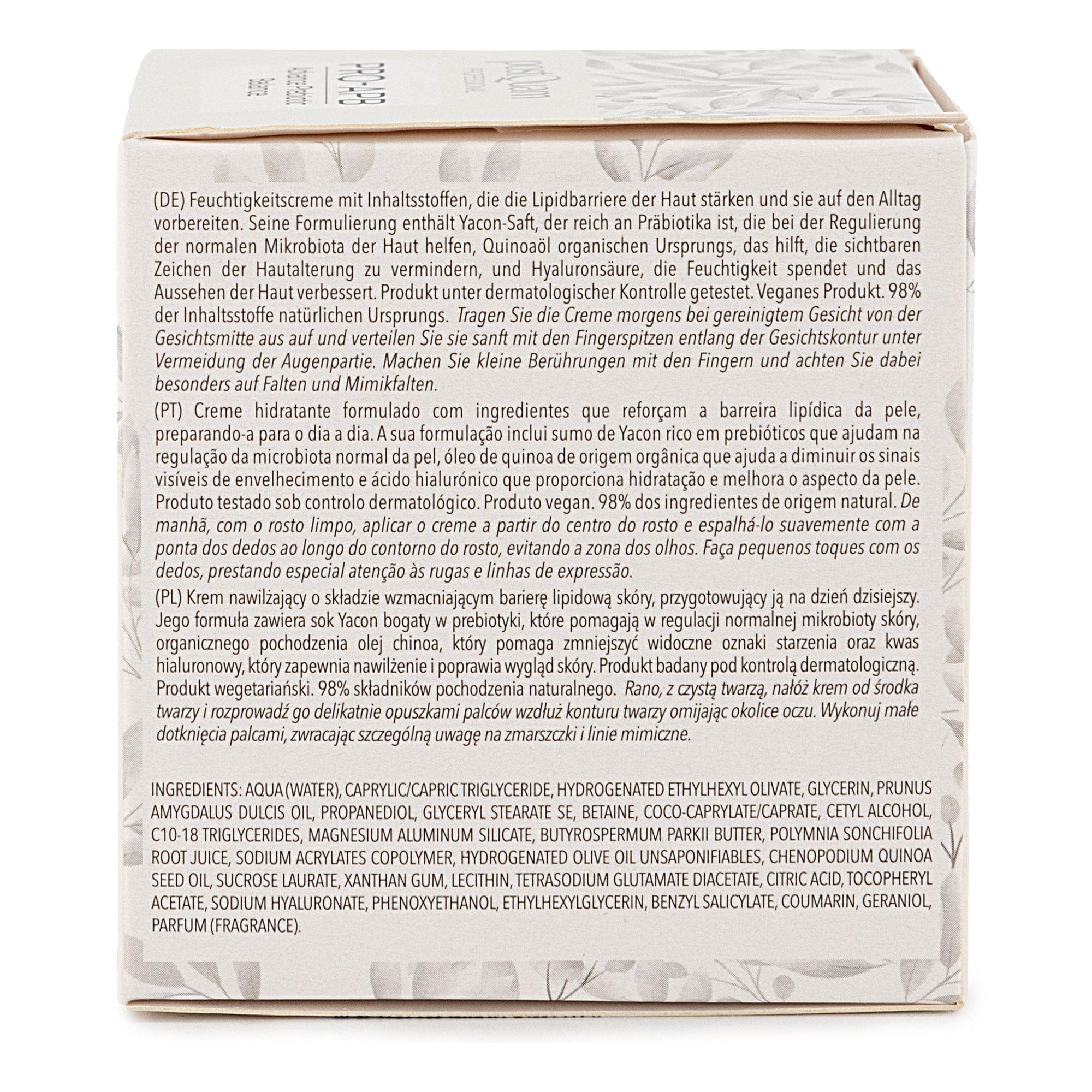 Creme de jour prebiotique 50 ml