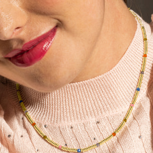 Collar Deli acabado oro amarillo 18k
