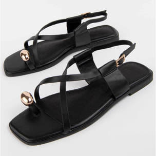Sandalia - Negro