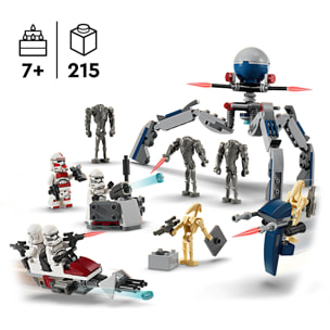 LEGO STAR WARS 75372 - BATTLE PACK CLONE TROOPER E BATTLE DROID