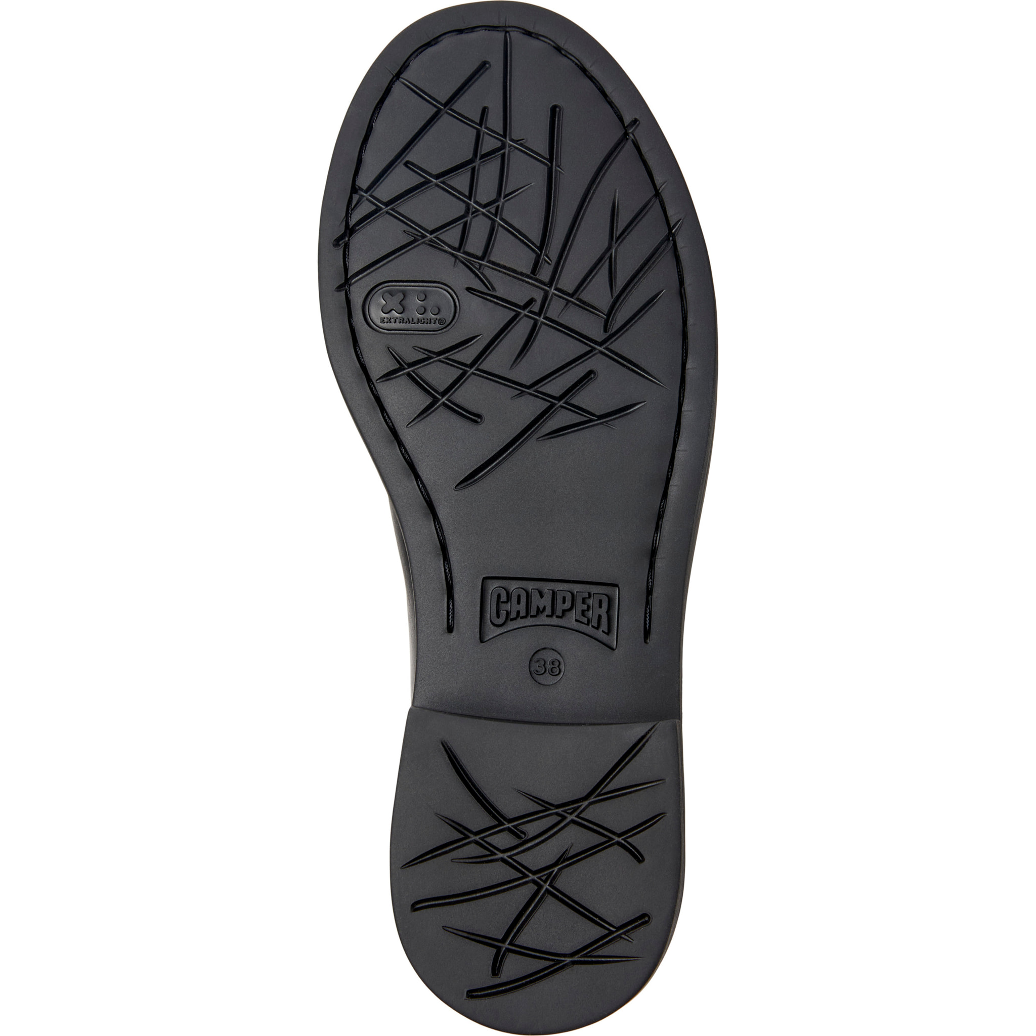 Botines - CAMPER Dean - Negro - Cuero liso