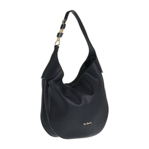 Borsa a spalla da donna Made in Italy - Modello Celeste Lux - 100% pelle - 33.0 x 25.5 x 12.0 cm