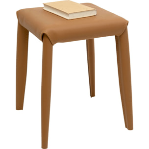 Tabouret Monza marron clair Kare Design