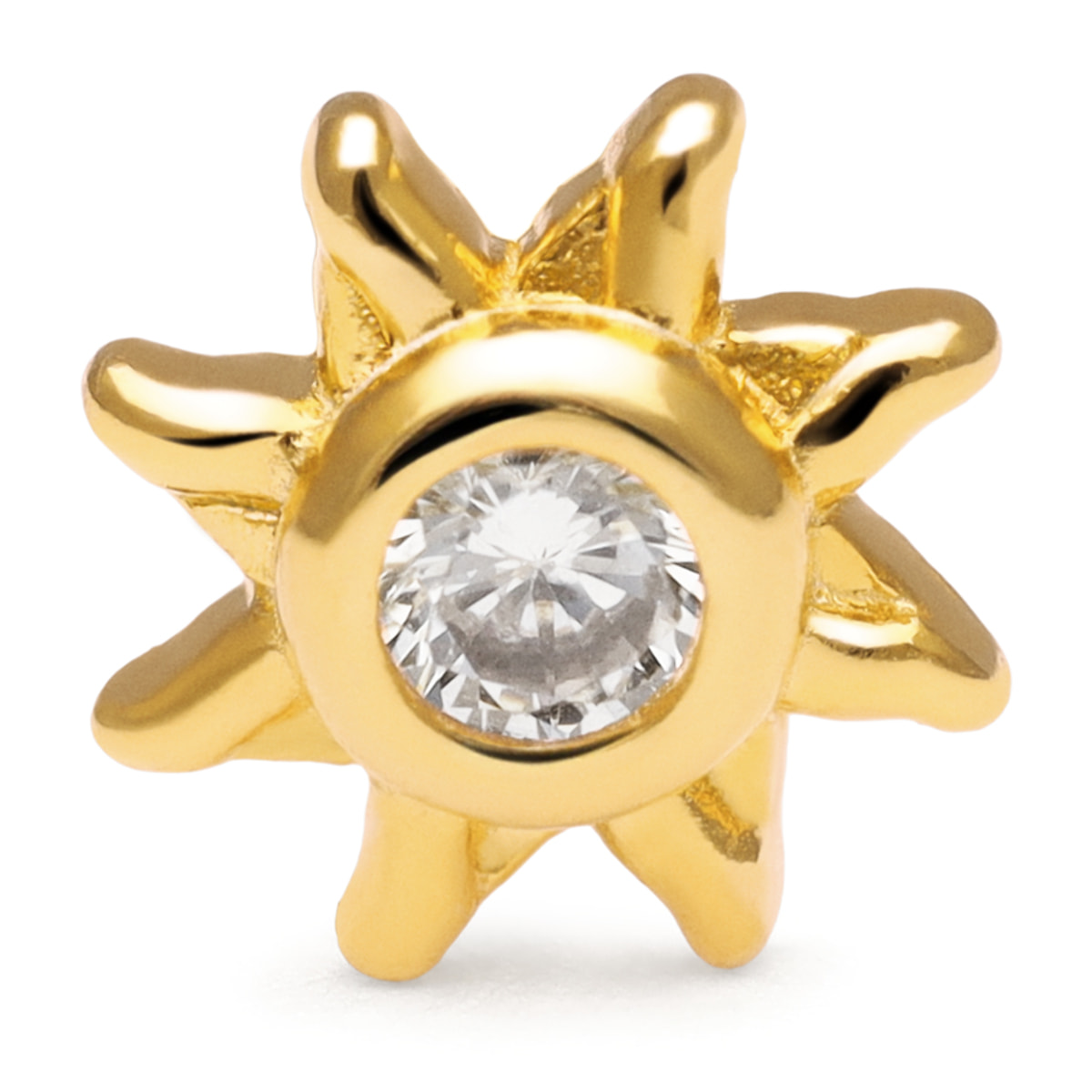 Orecchino Solea Sparks Argento Placcato Oro