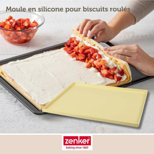 Moule à génoise et biscuit roulé en silicone 36 x 27 cm Zenker Sweet Sensation