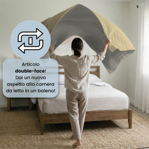 TRAPUNTINO ESTIVO ELEGANT PIAZZA E MEZZA, BICOLORE