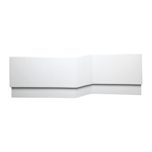 160x56 cm Beata Plus tablier de baignoire acrylique positionnement gauche, blanc (BEP1600L)