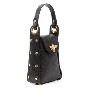 Alviano bolso de mano mujer. Piel auténtica Dollaro.