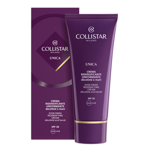 Unica Even Finish Redensifying SPF30 - Crème Mains et Décolleté Unifiante et Redensifiante 75ml