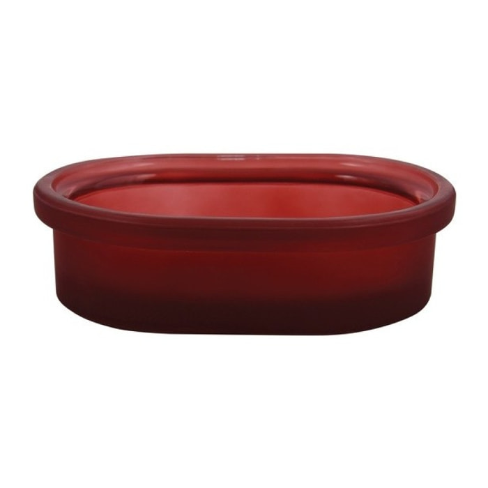 Porte savon Verre YOKO Bordeaux Spirella