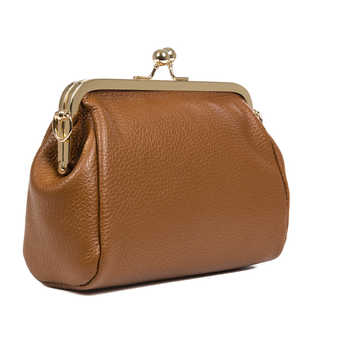 Ambivere borsa a mano Donna. Pelle autentica Dollaro.