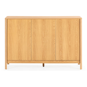 Aparador Nassau 3 puertas efecto Roble