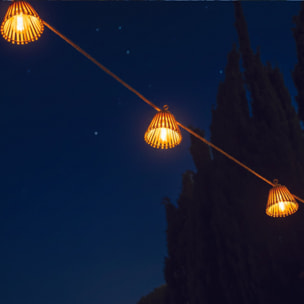 Guirlande solaire NATURA 10 LED 8M