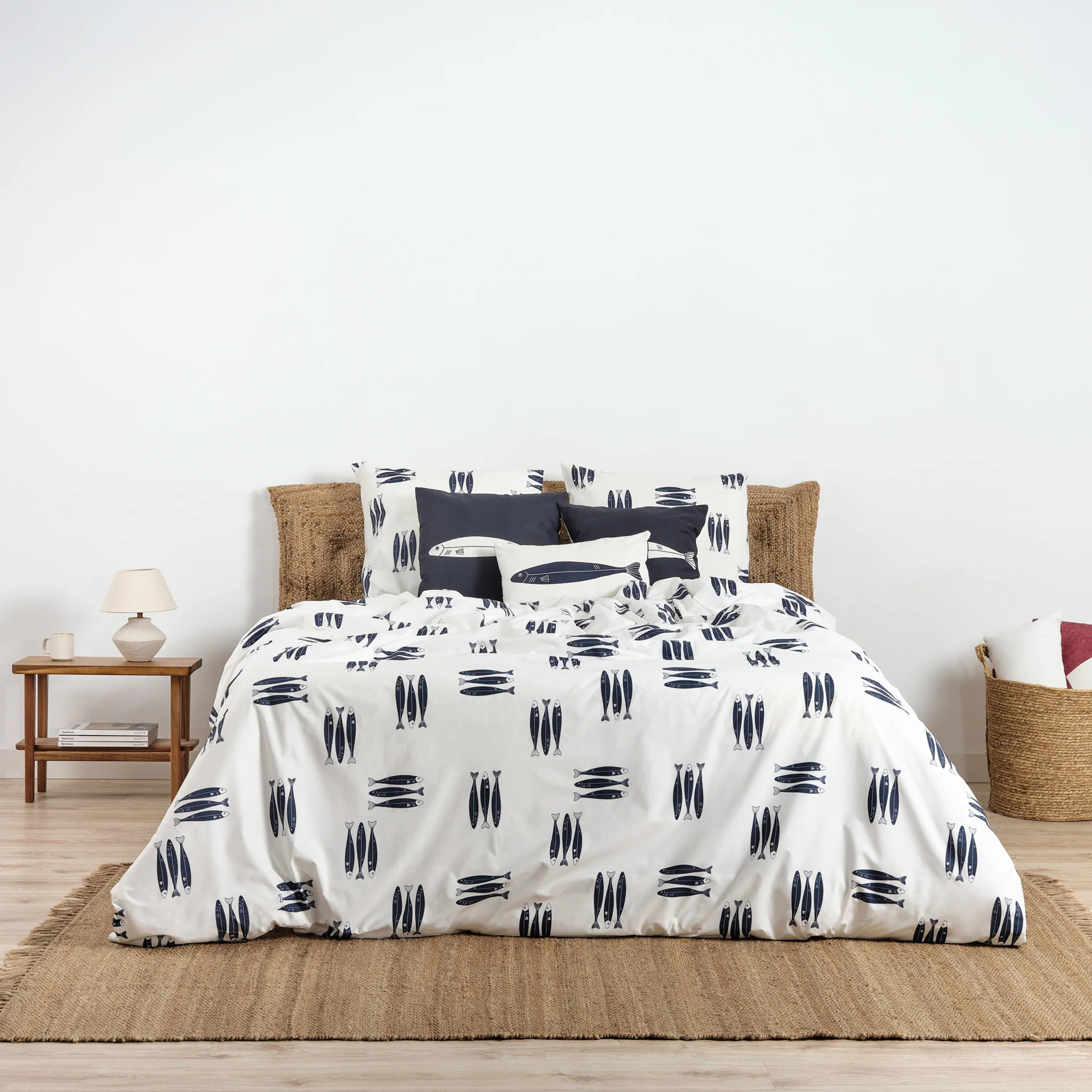 Housse de couette 100 % coton 80 fils Oropesa