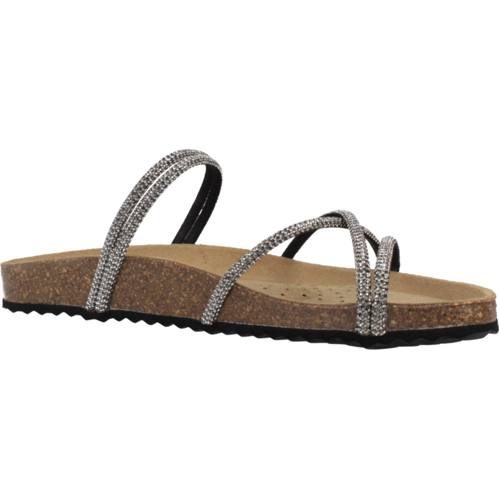 Sandalias Mujer de la marca GEOX  modelo D BRIONIA R NEGRO