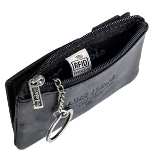 Cartera Lois Knight En Piel Negro