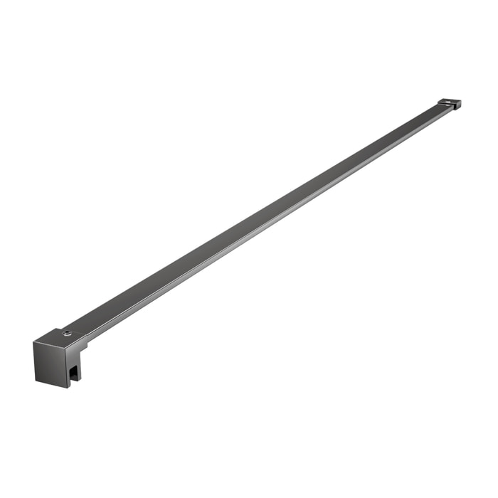 Bras de fixation 120 cm SAT Walk-in, PVD Gun metal, (SATZAV1GM)
