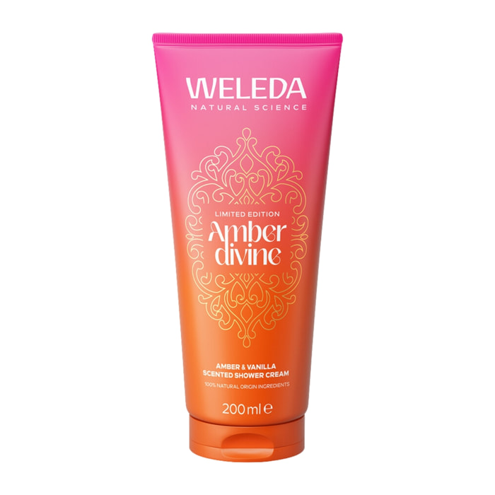 WELEDA - Crème de Douche Amber Divine - Edition Limitée - 200 ml