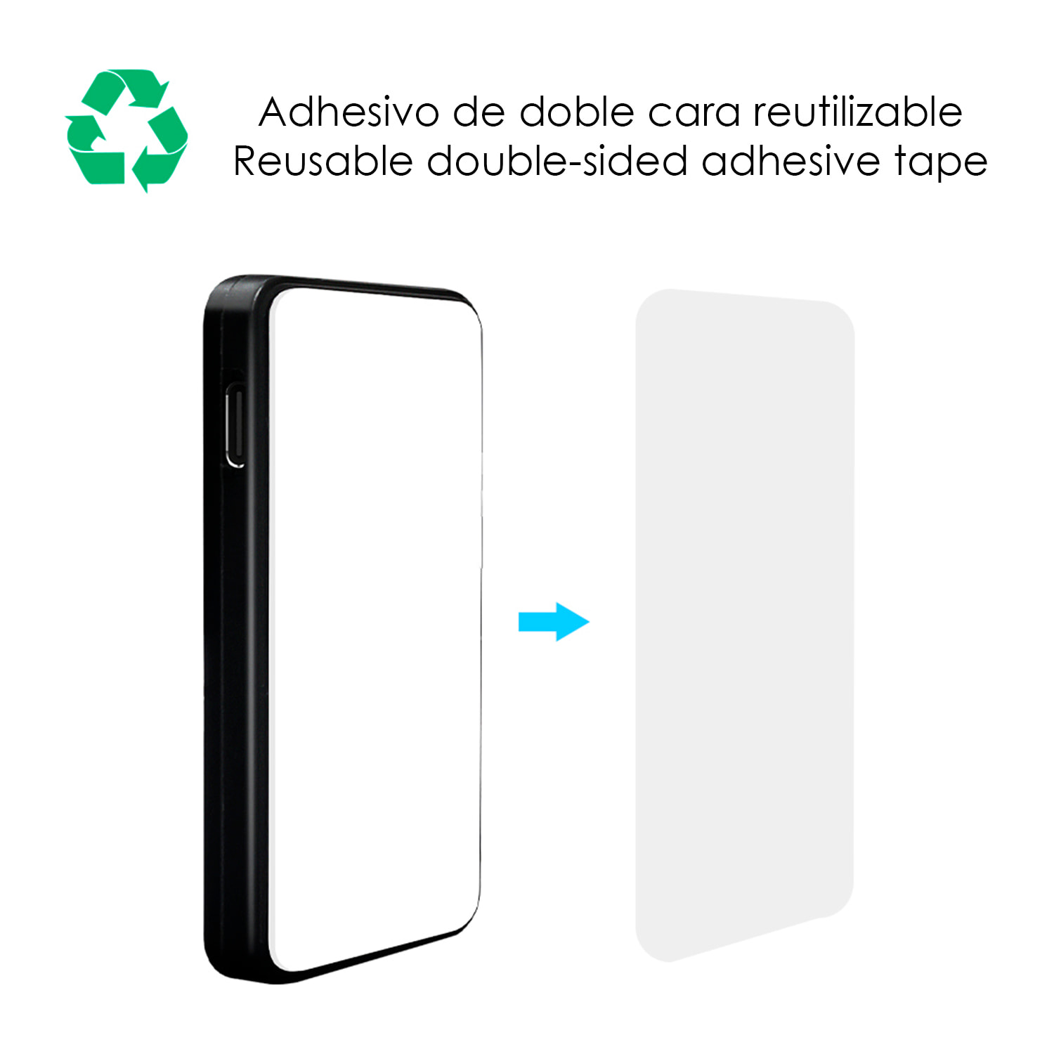 Allarme SOS personale con suono di 130dB. Batteria ricaricabile con fino a 90 minuti di suono continuo.