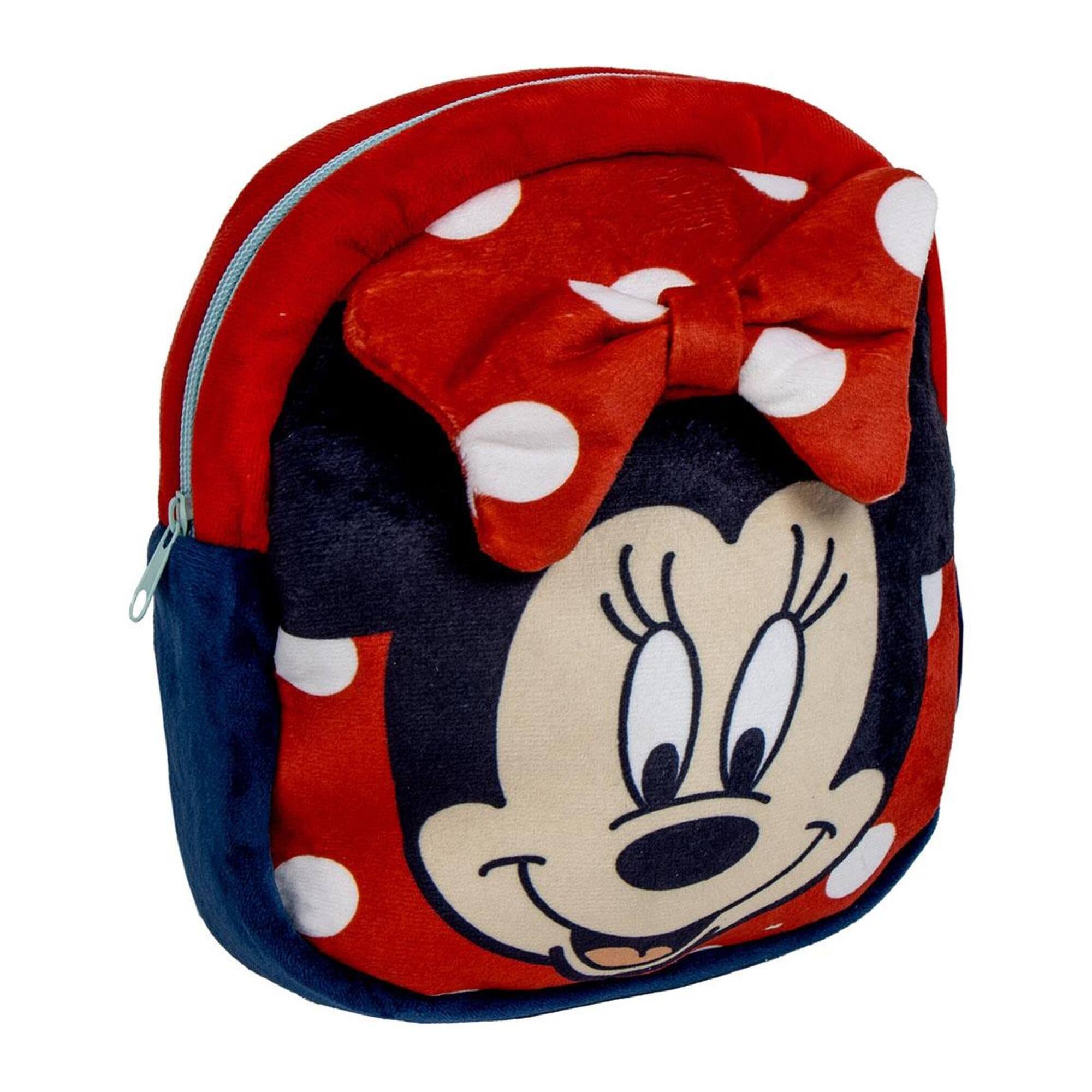 Mochila guarderia personaje peluche minnie