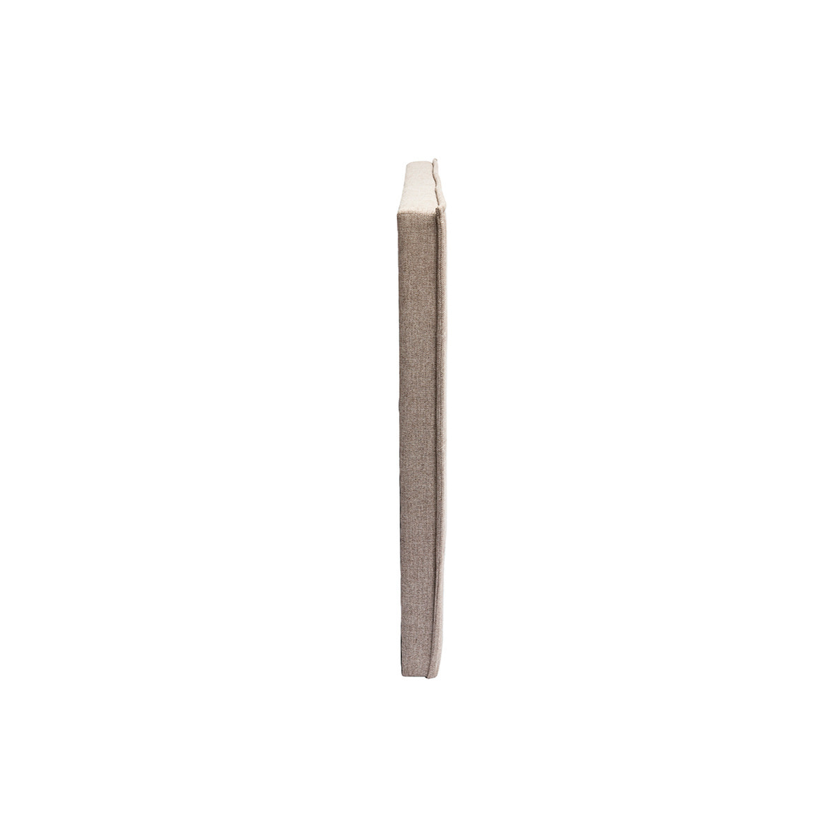 Tête de lit en tissu taupe L170 cm SUKA