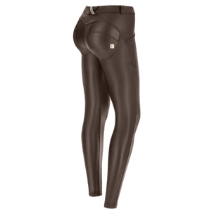 Pantaloni push up WR.UP® superskinny similpelle ecologica