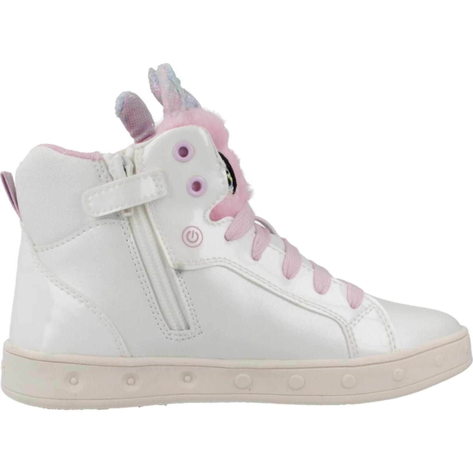 Zapatillas Niña de la marca GEOX  modelo J SKYLIN BLANCO