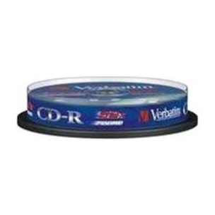 CD vierge VERBATIM CD-R 700MB 10PK Spindle 52x