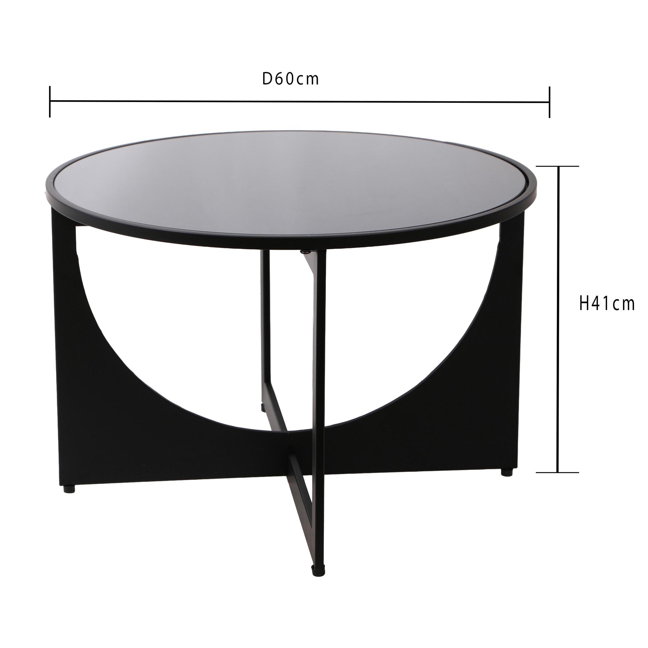 Tavolo rotondo - 61xH40x61cm - Pezzi 1 - Bianchi Dino SpA