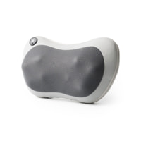 Massaggiatore Shiatsu ricaricabile Kompatsu - grigio e nero - 31x19x10 cm