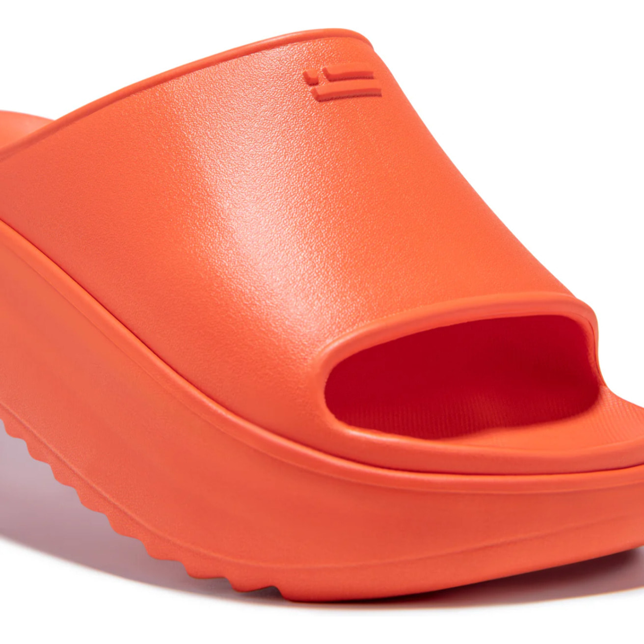 Chanclas Mujer Estilo Pala Sonax Slide Naranja D.Franklin
