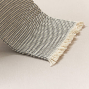 Manta Nido - 90% Algodón - 10% Poliéster - 140x190 cm - Gris