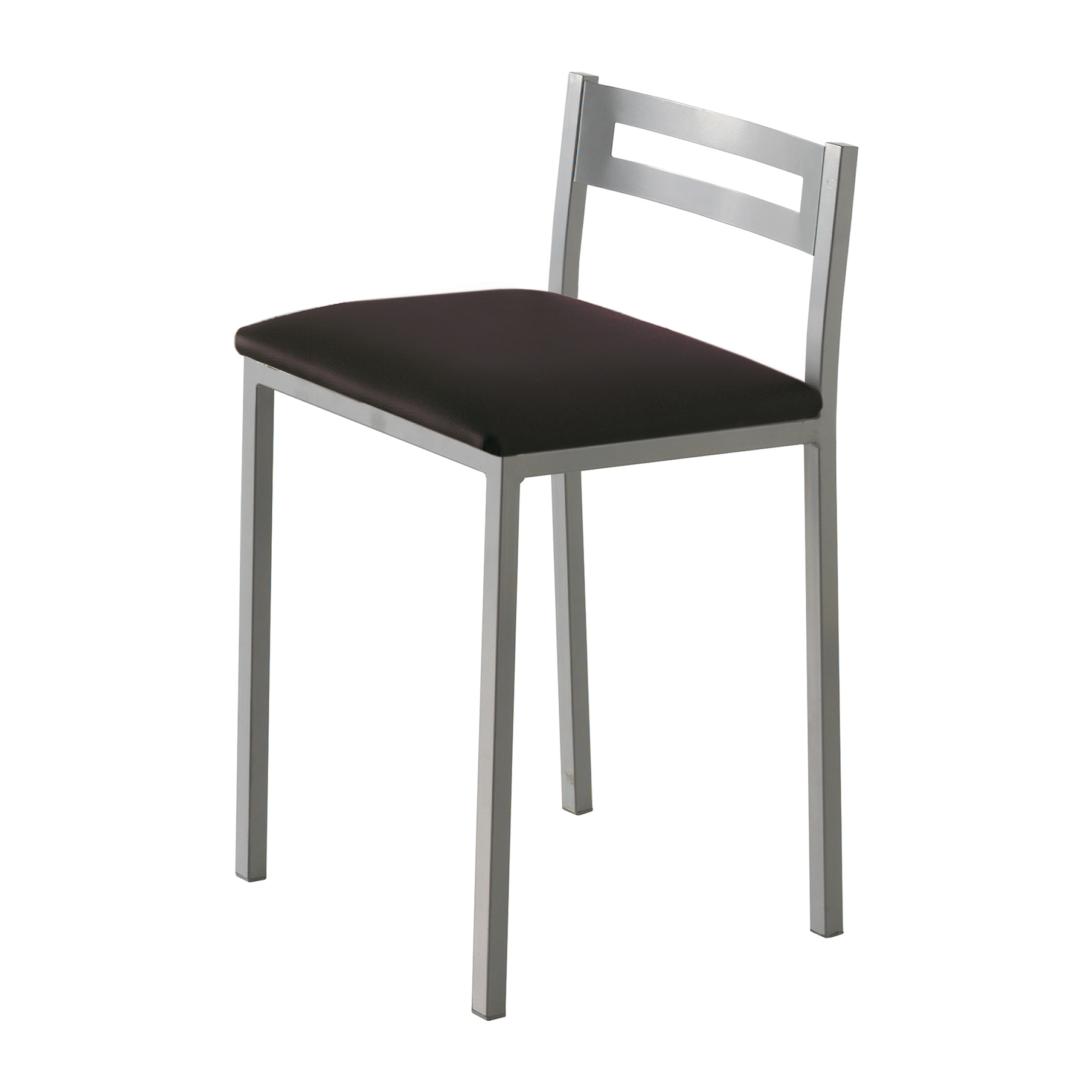 Set de 4 taburetes – Polipiel y metal