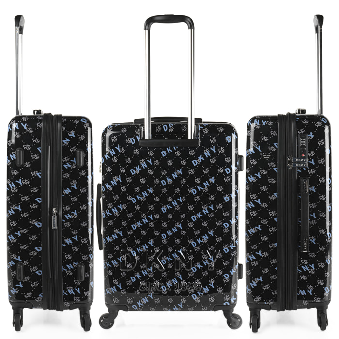 Juego De Maletas Pc Dkny Dkny-905 On Repeat Blk/Lt Charcoal-Ashly Blu