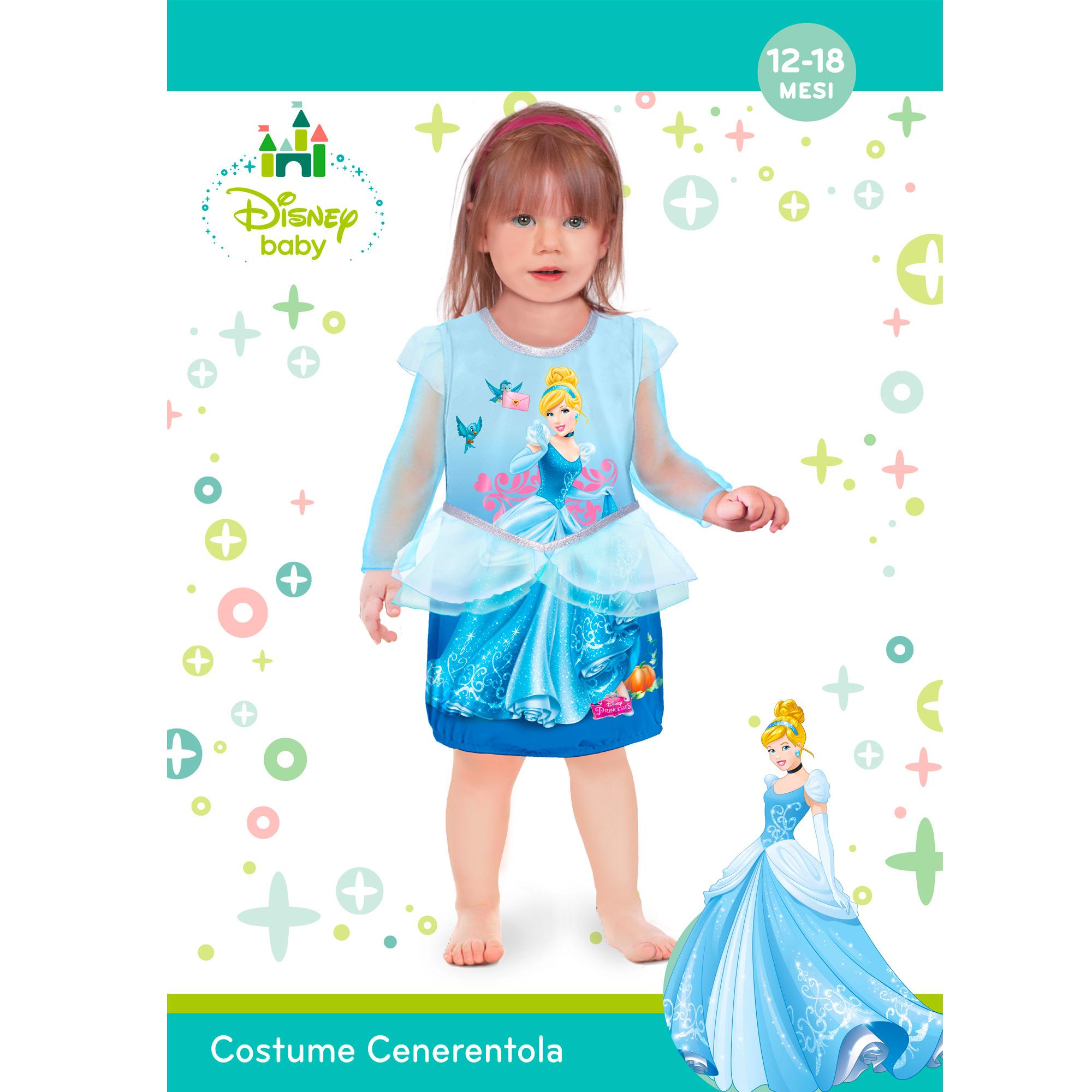 Costume Vestito Disney Baby Cinderella Cenerentola