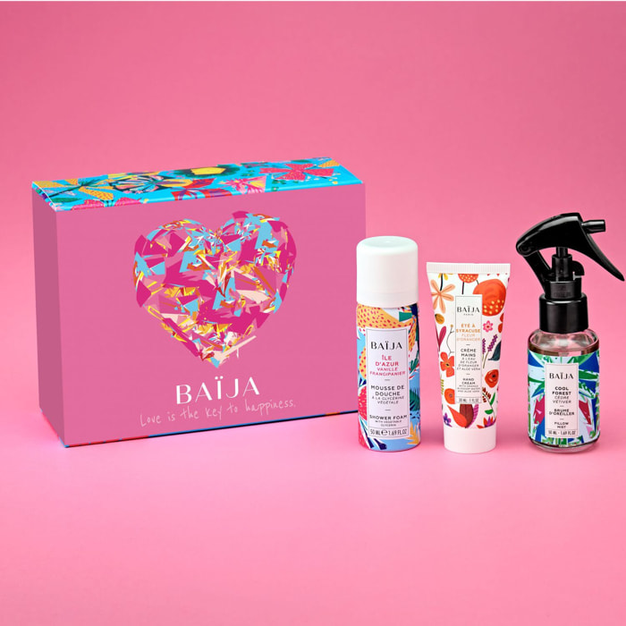 Ile d'Azur - Coffret Mousse de Douche 50ml + 2 Produits