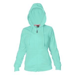 Felpa Donna LOTTO Cotone Leggero Cappuccio - Art.452410