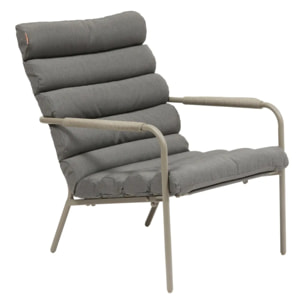 Fauteuil relax de jardin Solani café