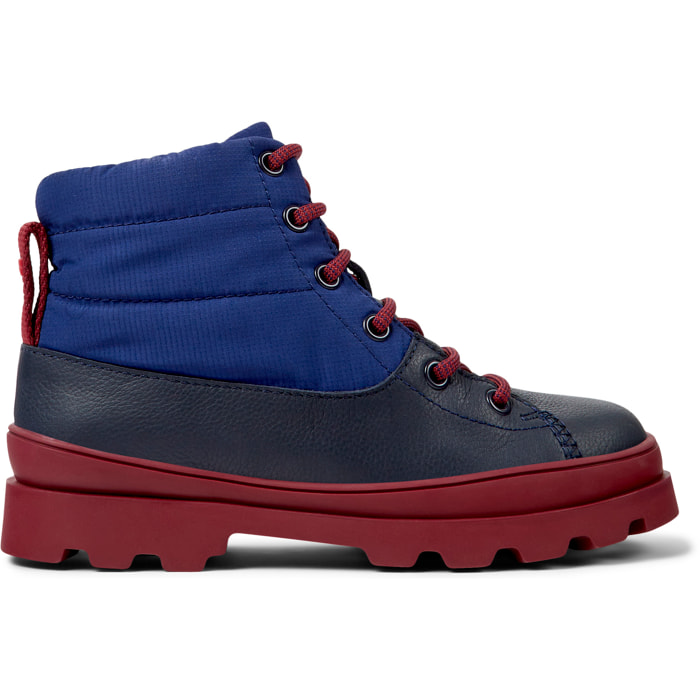 Stivaletti - CAMPER Brutus - Blu - Tessuto tecnico / Pelle liscia
