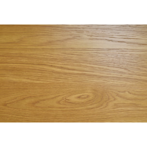 Buffet haut scandinave bois clair hévéa L60 cm LEENA