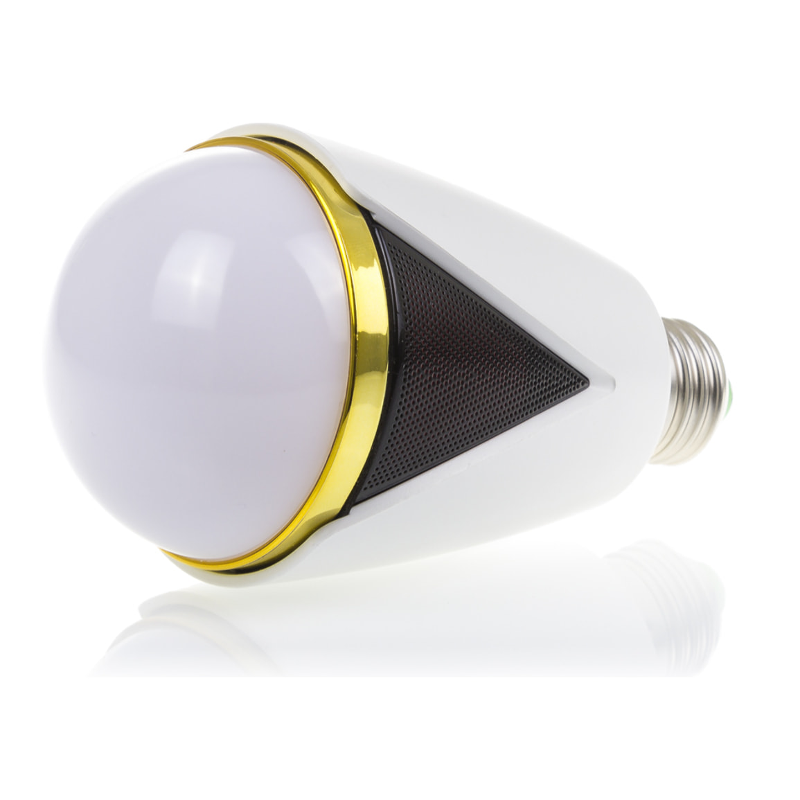 Altoparlante bluetooth con design a lampadina con presa + illuminazione a led E27