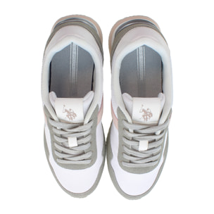 Sneakers U.S. Polo Assn White-Nude