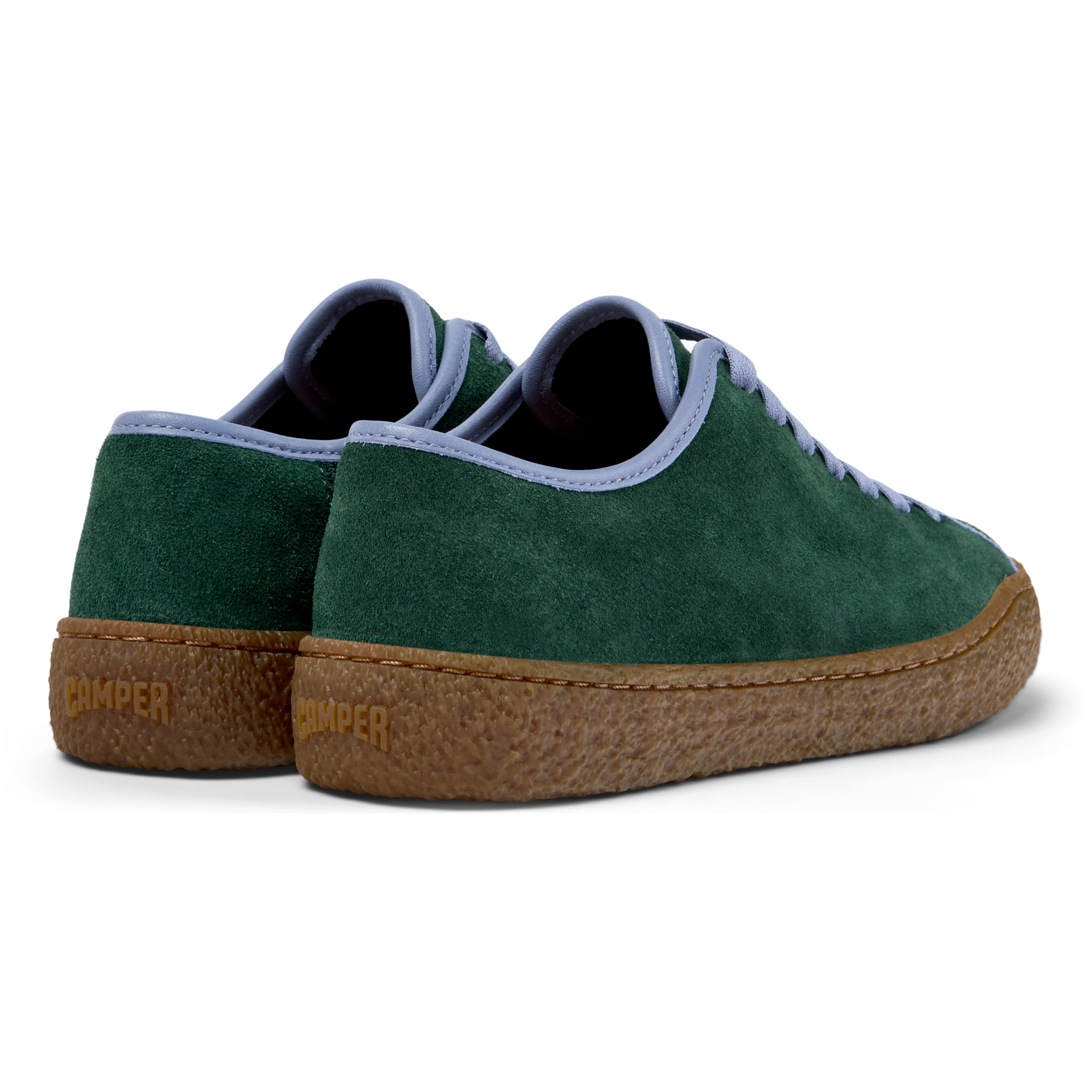Zapatillas - CAMPER Peu Terreno - Verde - Piel de ante