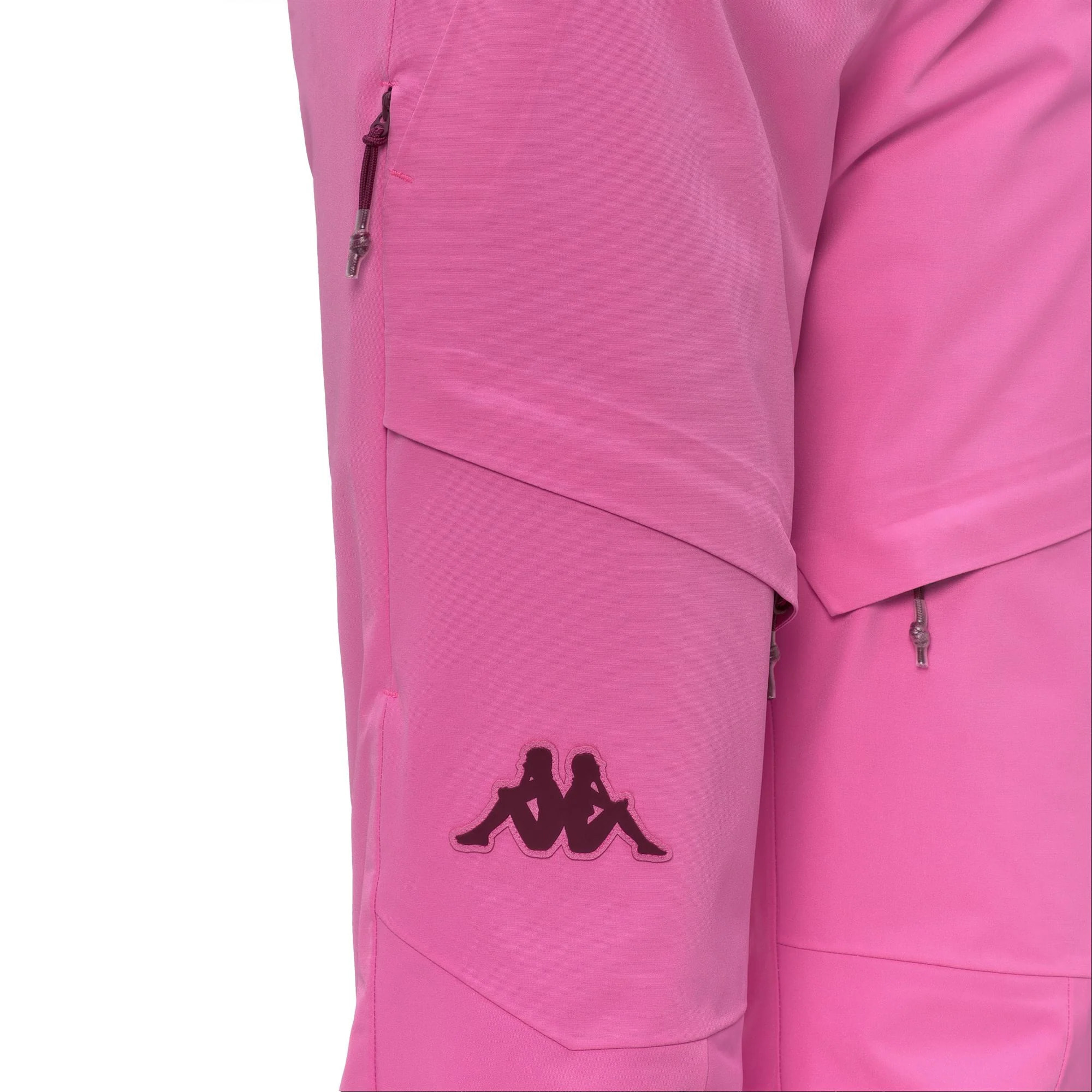Kappa - Pantaloni Donna Rosso - 6Cento 665C